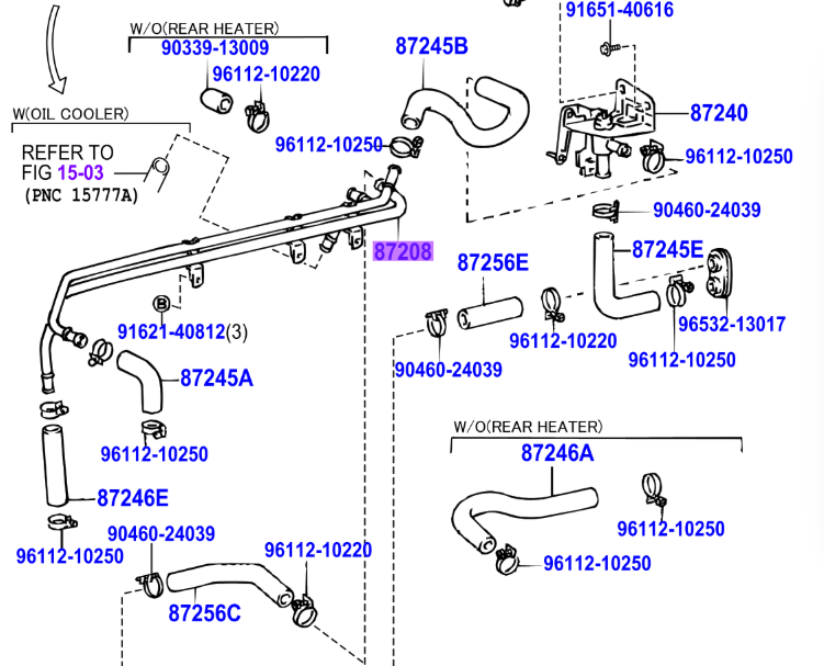 3F Heater Water Pipe