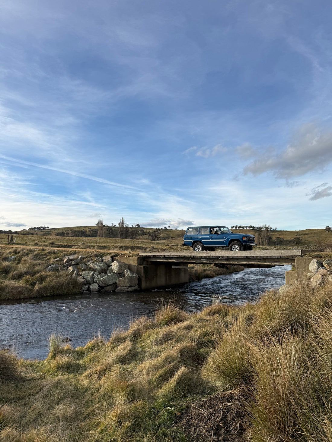 An Overnight Adventure to the Snowy Mountains in Our 1984 HJ60