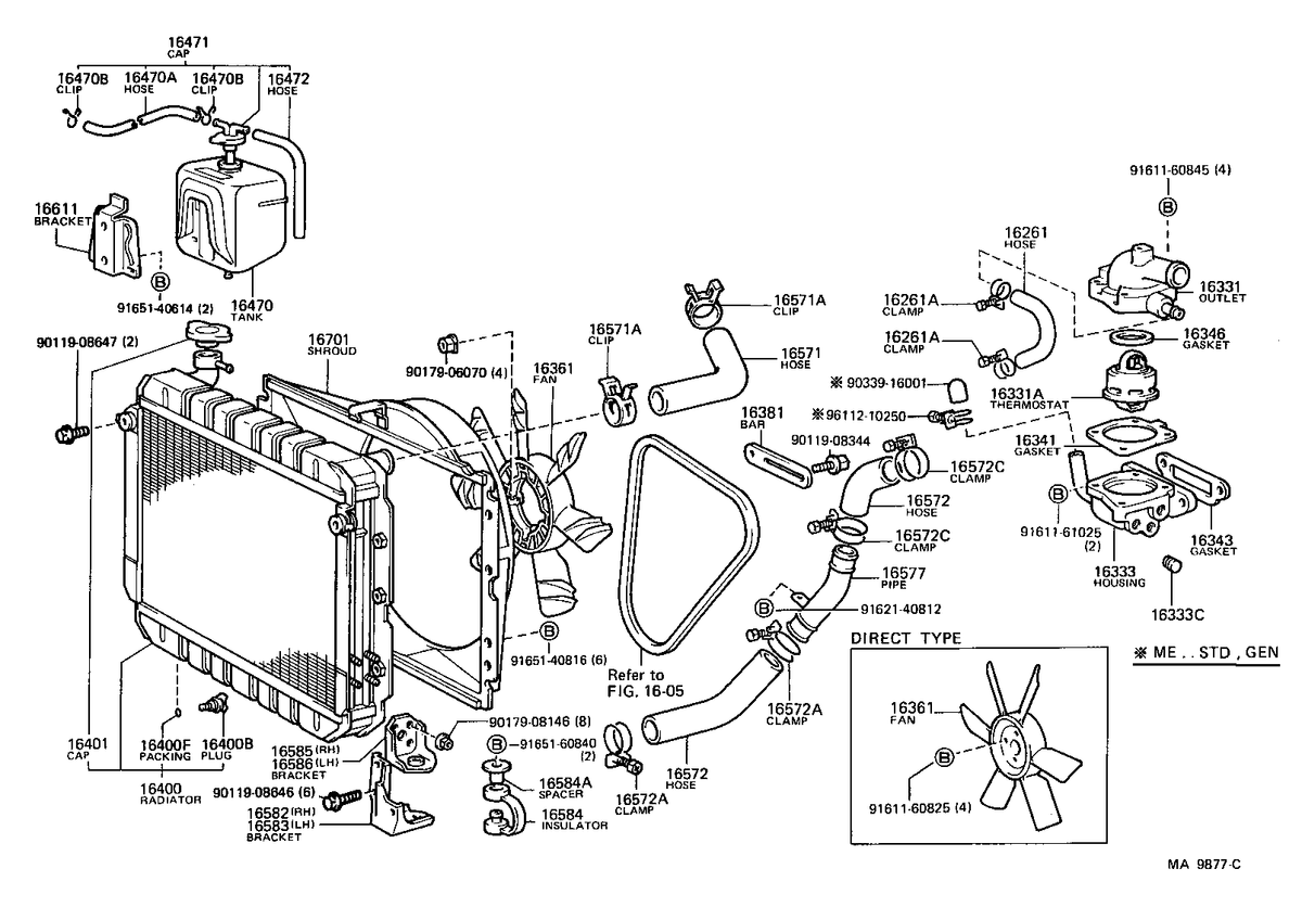 3F Lower Thermostat Housing - The Rust Farmers