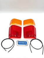 Hilux / 4Runner Tail Light Lenses (Pair) - Suits YN57, YN65
