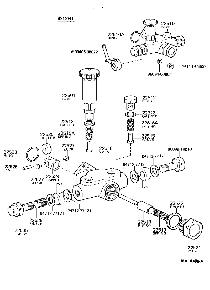 2H / 12HT Fuel System Washer