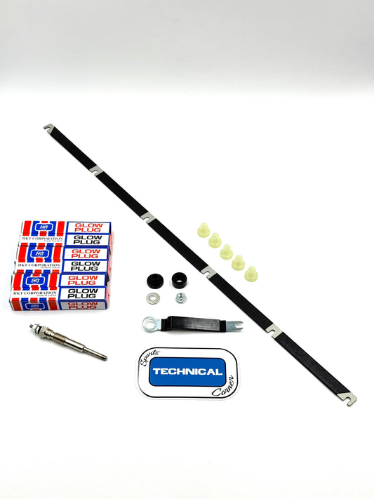 2H Glow Plug Kit - 6V - HKT Glow Plugs