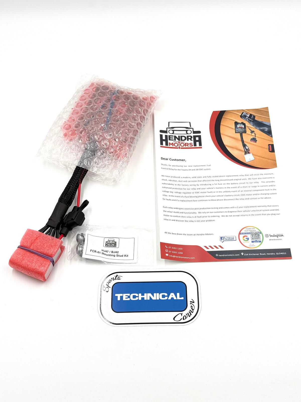 2H and 3B EDIC Fuel Control Relay - Hendra Motors