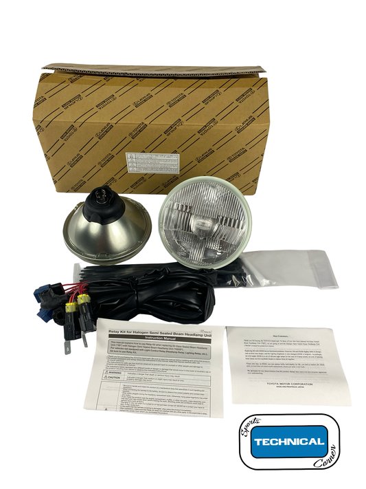 Koito 7" H4 Headlight Upgrade Kit