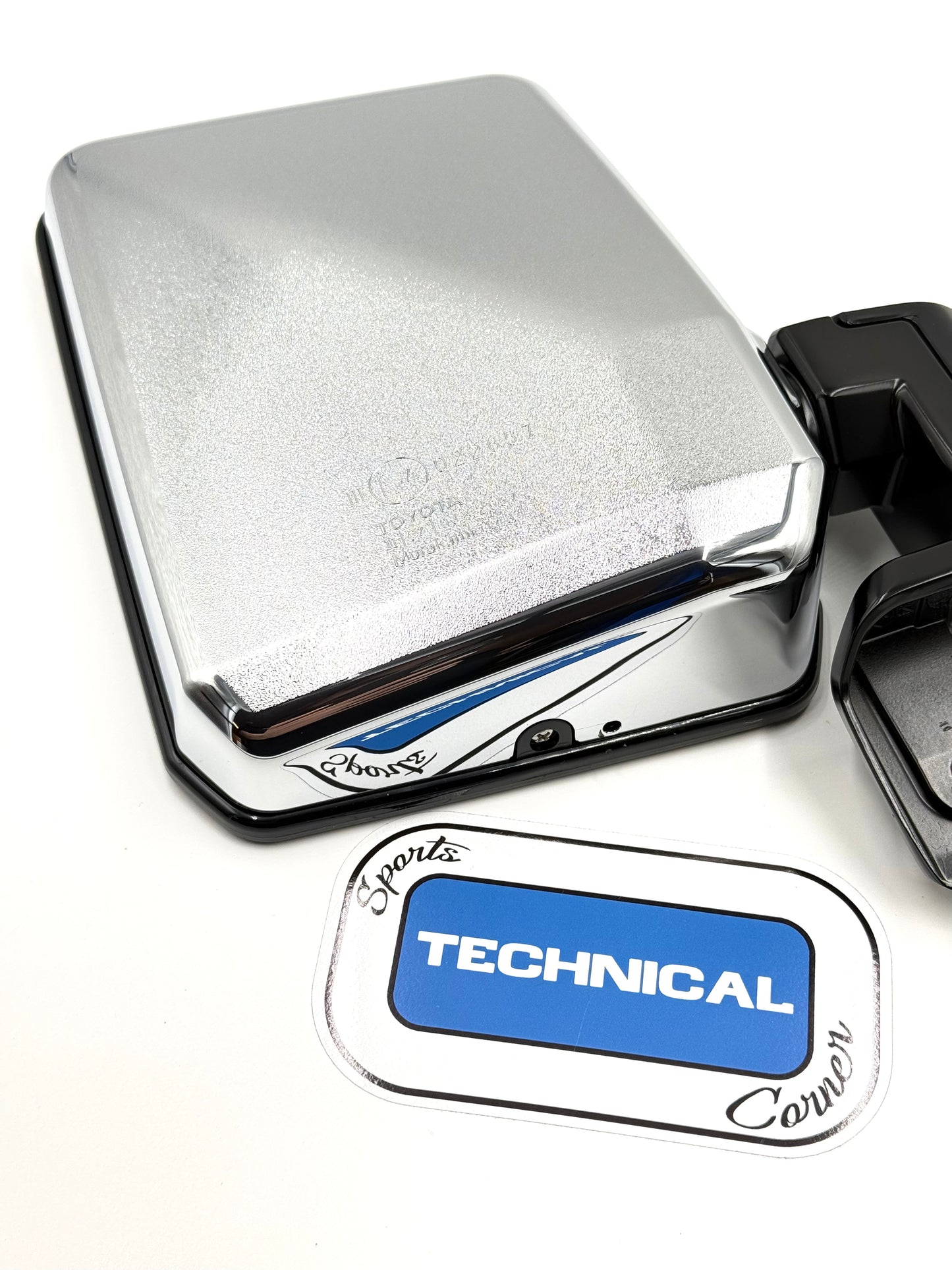 76 Series Mirrors - Genuine Toyota - Suit 60 Series Landcruiser - Chrome