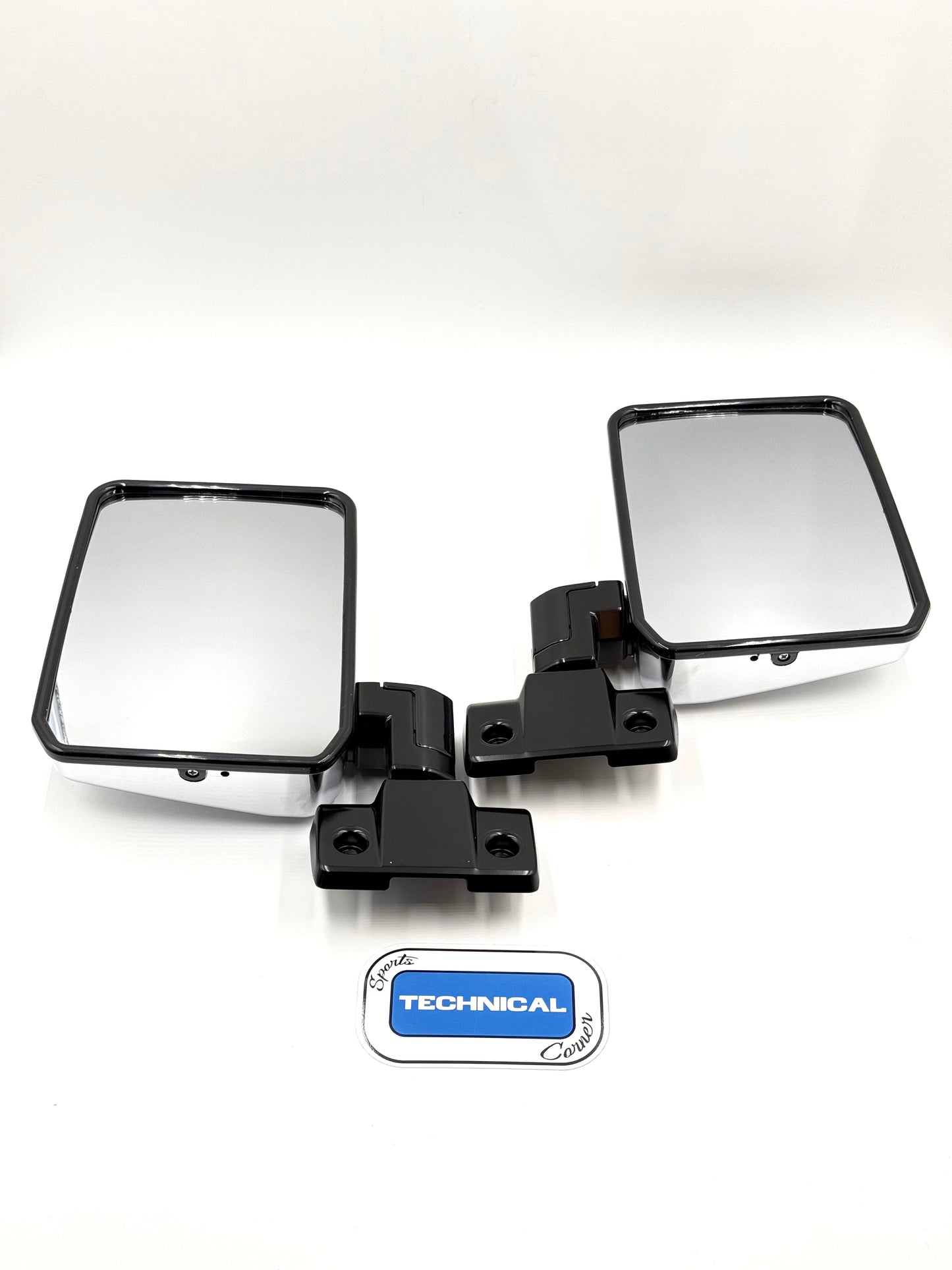 76 Series Mirrors - Genuine Toyota - Suit 60 Series Landcruiser - Chrome