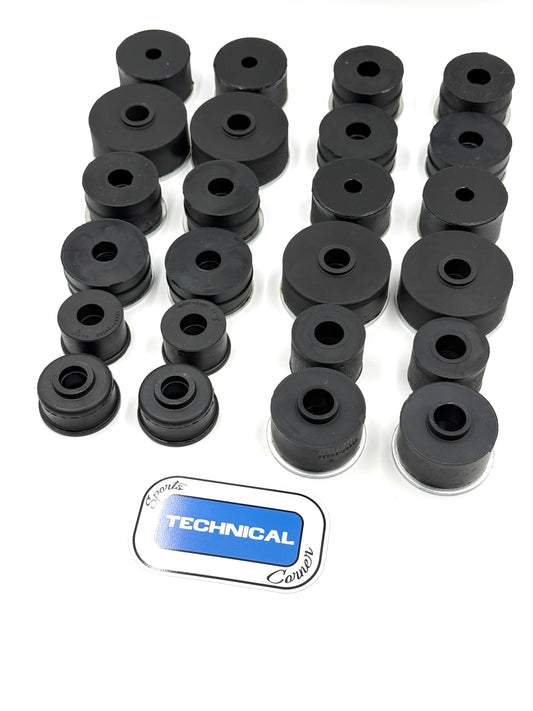 Toyota Landcruiser - 60 Series Body Mount Rubber Kit (HJ60, HJ61, FJ60, FJ62)