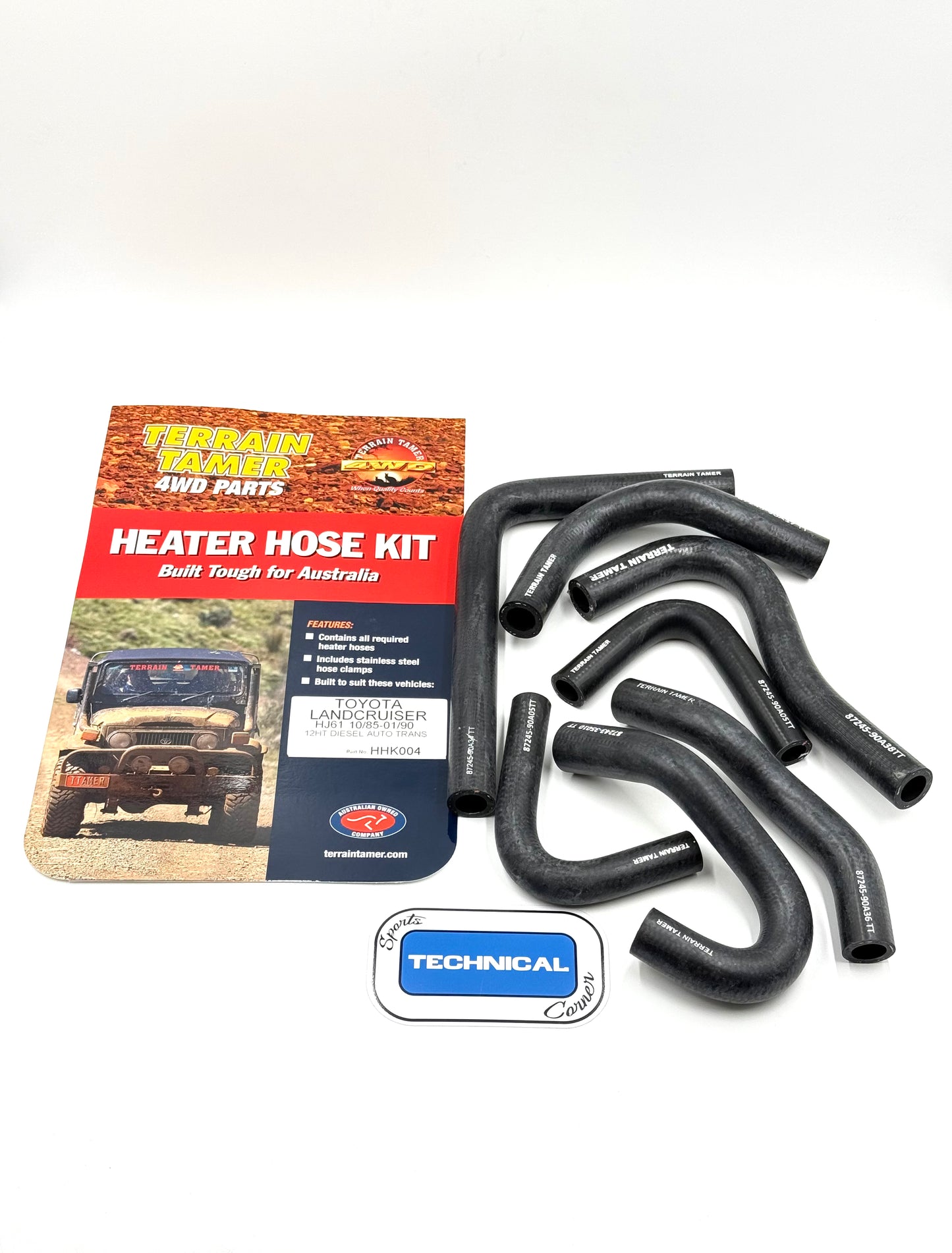 Terrain Tamer - Heater Hose Kit - 60 Series Landcruiser - HJ61 - 12HT Auto