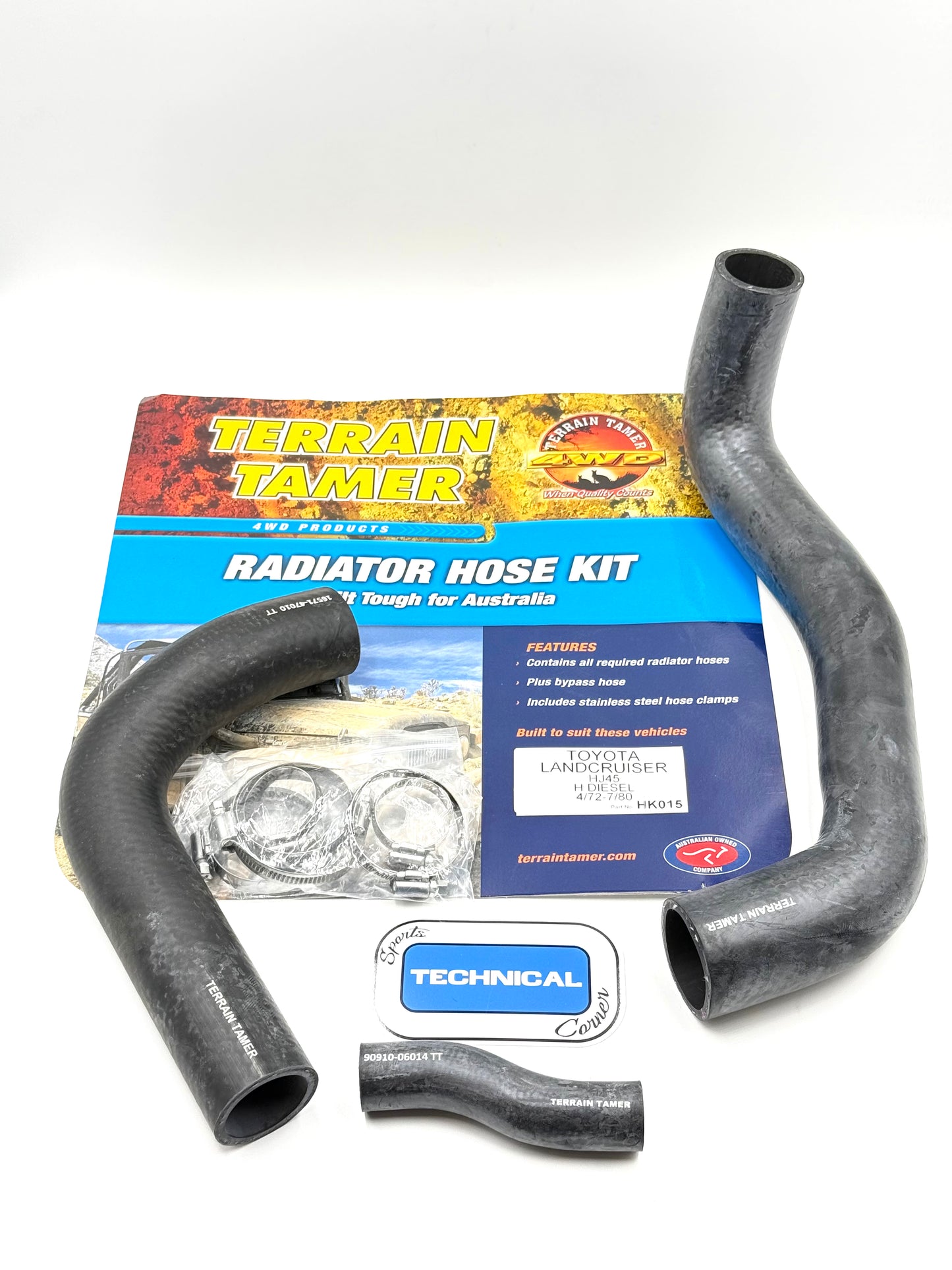 Terrain Tamer - Radiator Hose Kit - 40 Series Landcruiser - HJ45