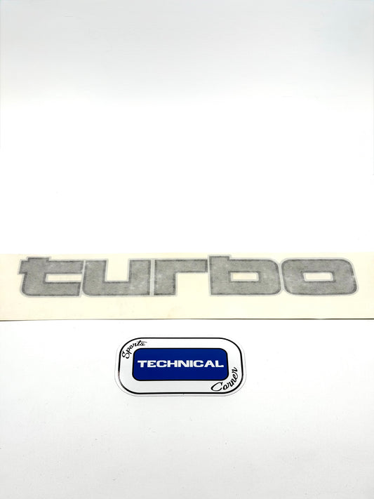 HJ61 Tailgate Turbo Decal
