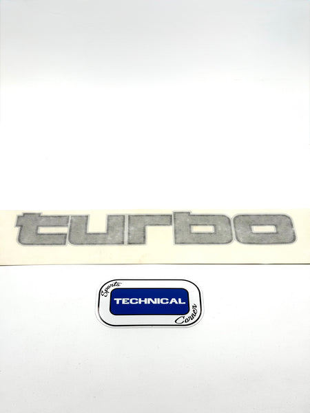 HJ61 Tailgate Turbo Decal