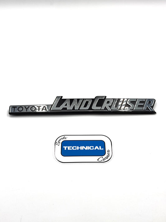 Toyota 60 Series Landcruiser Badge - Rear Quarter Left or Right