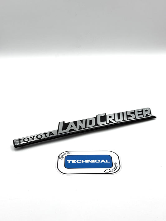 Toyota 60 Series Landcruiser Badge - Rear Quarter Left or Right