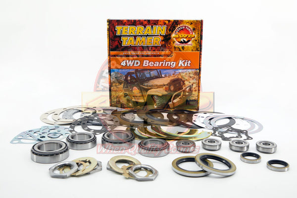 Terrain Tamer Front Swivel Hub Rebuild Kit Including Wheel Bearings - 60 Series Landcruiser